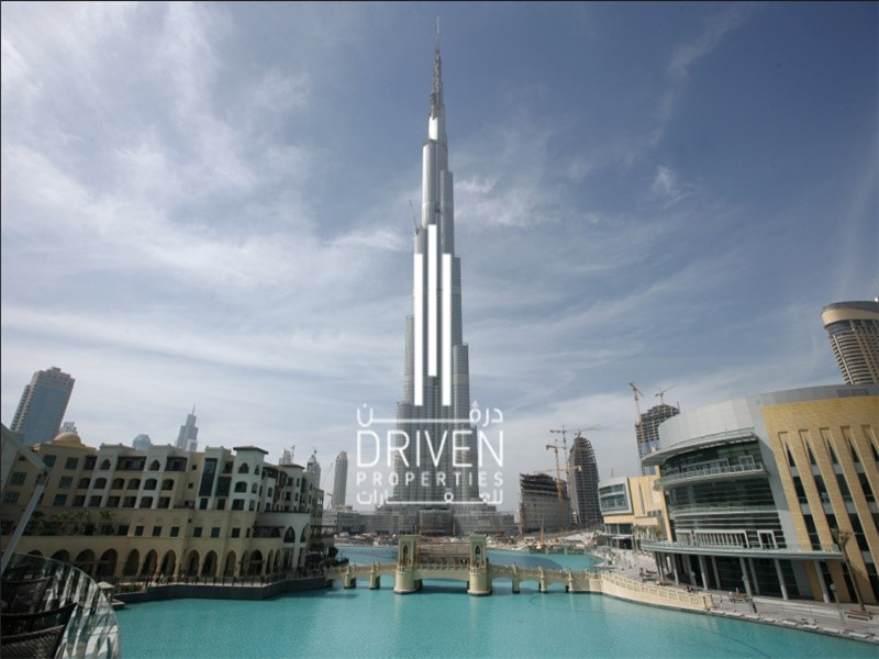世界最高塔公寓-喷泉景色